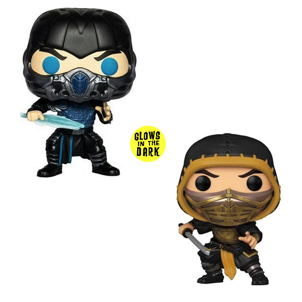 Vinyl Figure Blank - Mortal Kombat Sub-Zero Scorpion Figur, niedliche