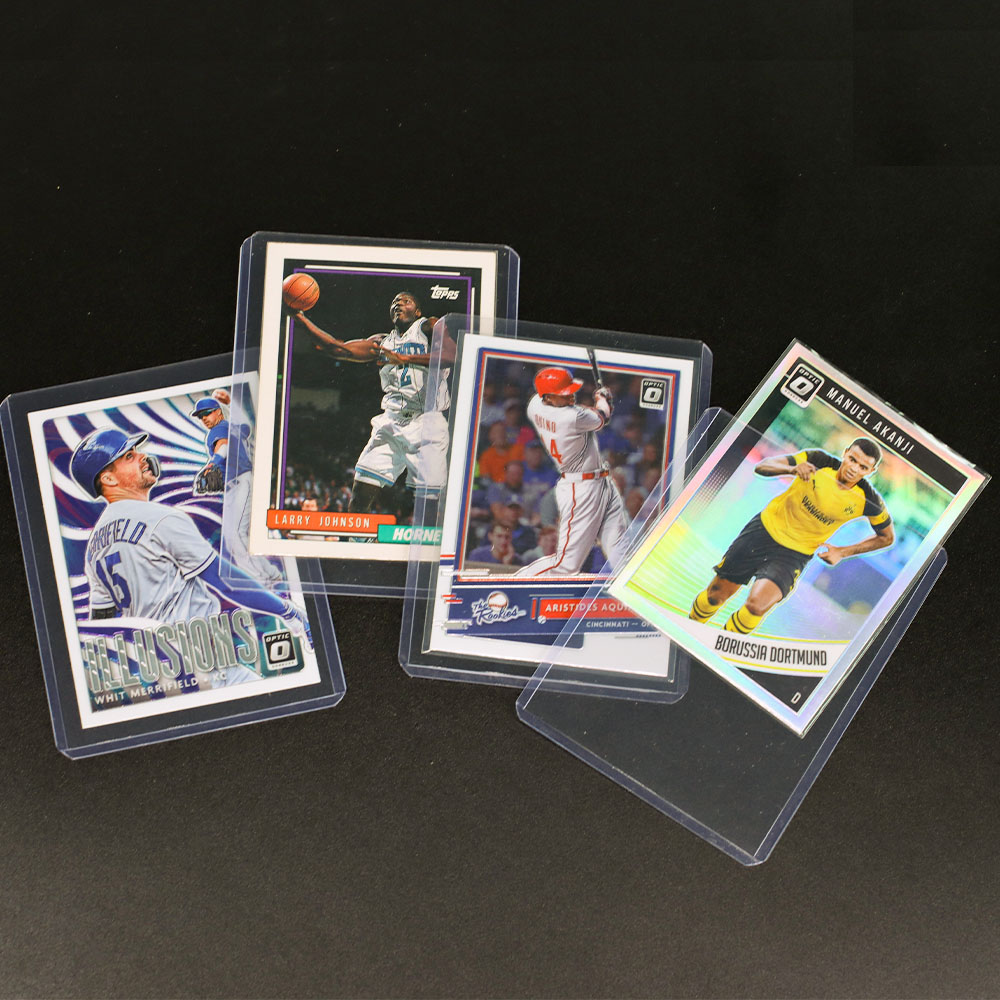 Card Top Loader - 1000 Stück Toploader für Sportkarten -