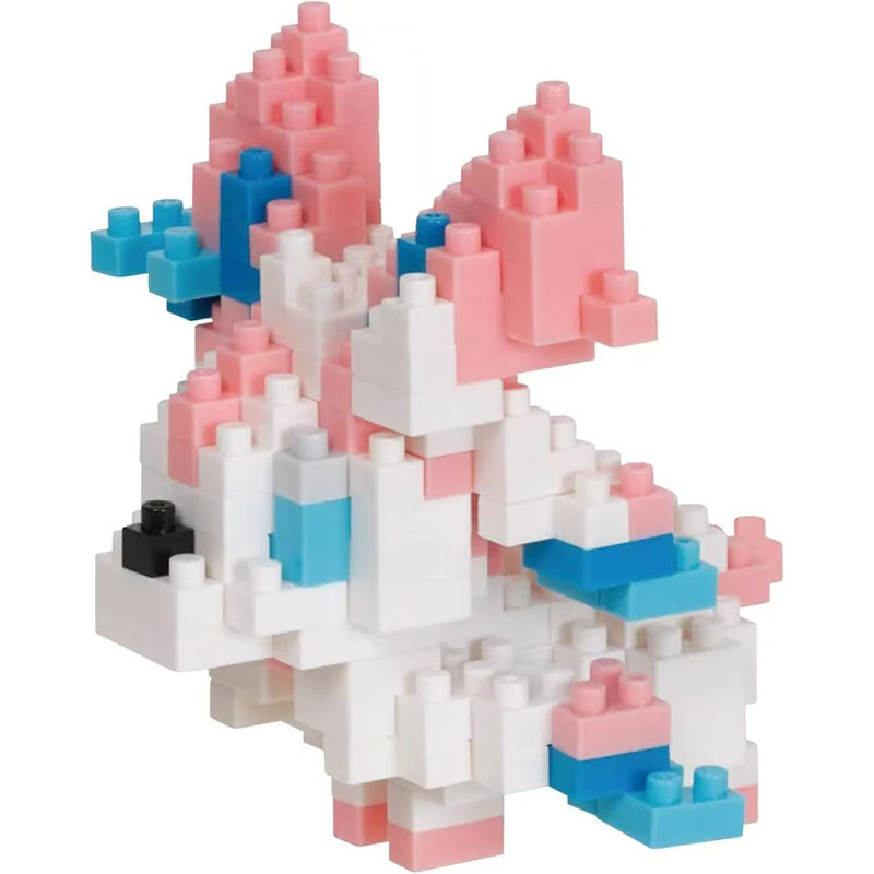 Building Block Mini - Kawaii Nanoblock Original Pokemon Eevee Überraschungstüte