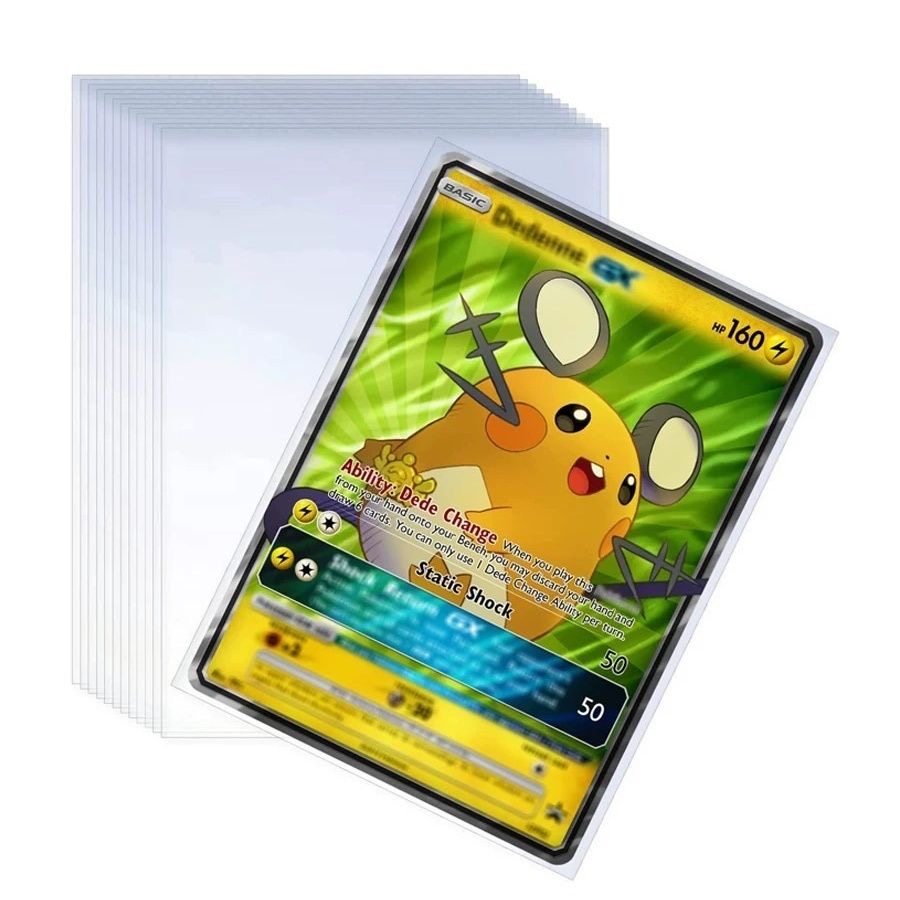 Card Penny Sleeve - 100Pcs Spiele Karte Ärmeln Transparent Spielen