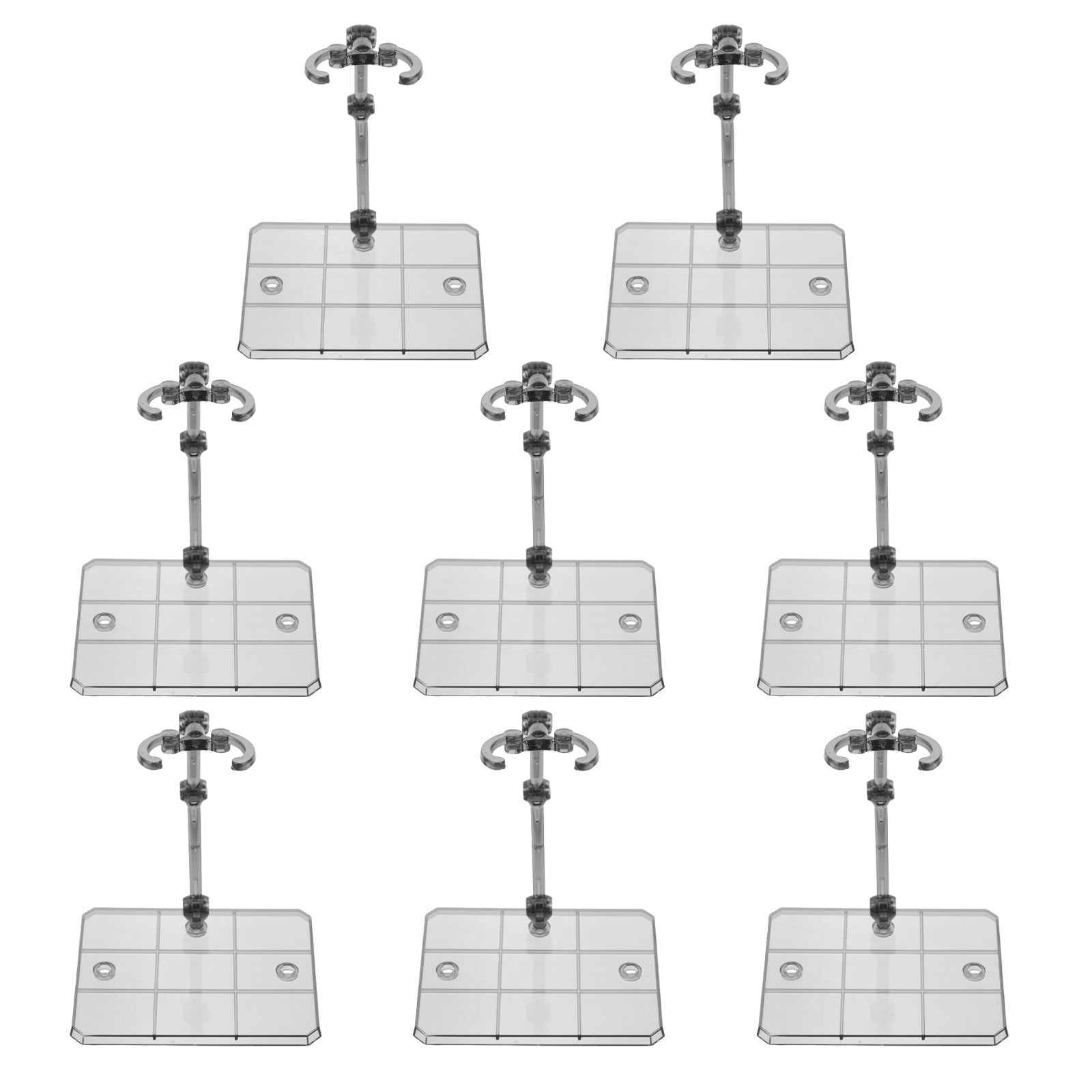Action Figure Stand - 8-teiliger Handständer für Figuren, stabiler Displayständer