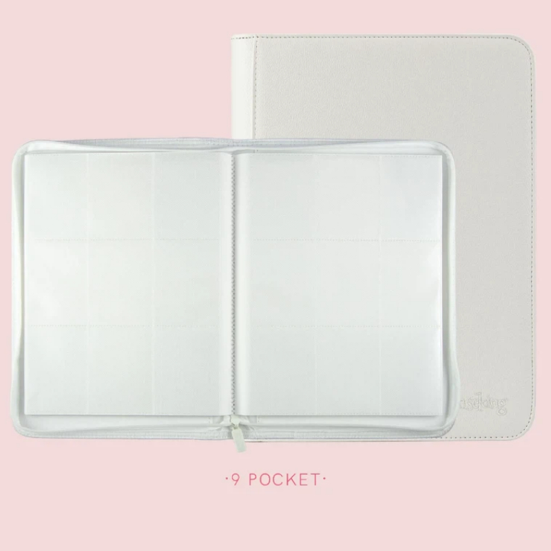 Pokemon Binder Card - Pokémon Premium Reißverschluss-Kartenalbum mit 4/9/12 Taschen
