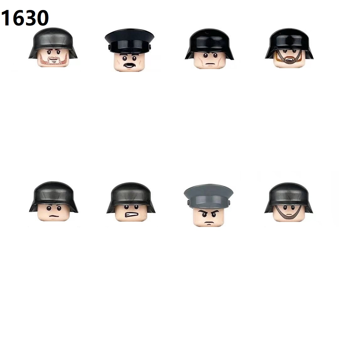 Lego Minifigure Holder - 8 stücke Militär Waffe WW2 Deutschland