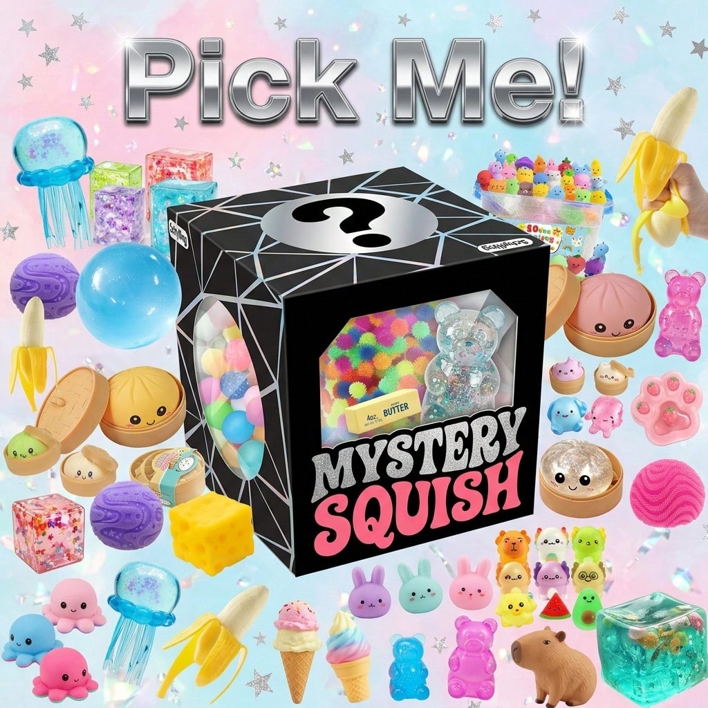 Weiche, süße Squishy-Blindbox  – Mystery Box Blind Bag Bewertung und Preis