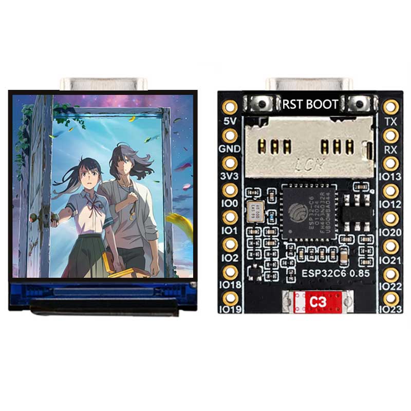 ESP32 C6 0,85 Zoll 128X128 IPS – Graded Card Display Bewertung und Preis