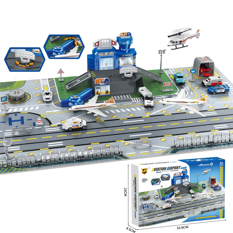 Flughafen-Spielset für Kinder  – Model Airplane Plastic Bewertung und Preis