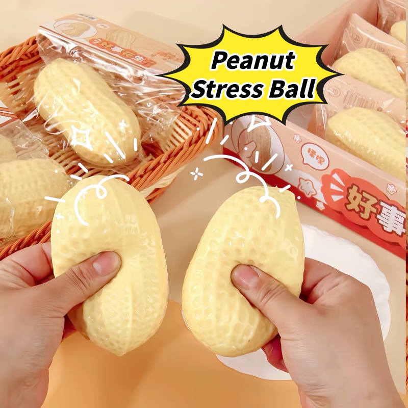 Auf Lager: Erdnuss-Stressball, – Vinyl Figure Blank Bewertung und Preis