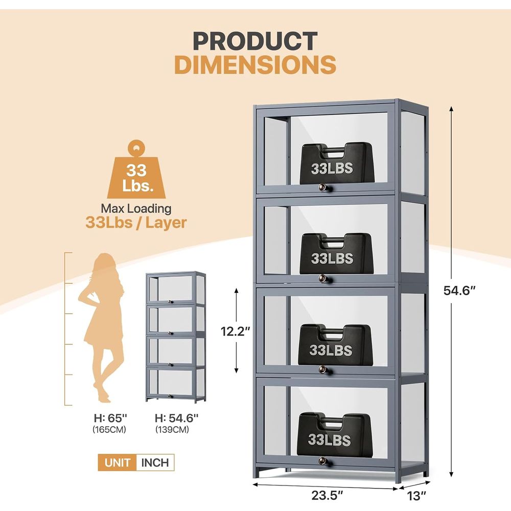 4-stufige Acryl-Vitrine für Sa – Display Case Acrylic Bewertung und Preis