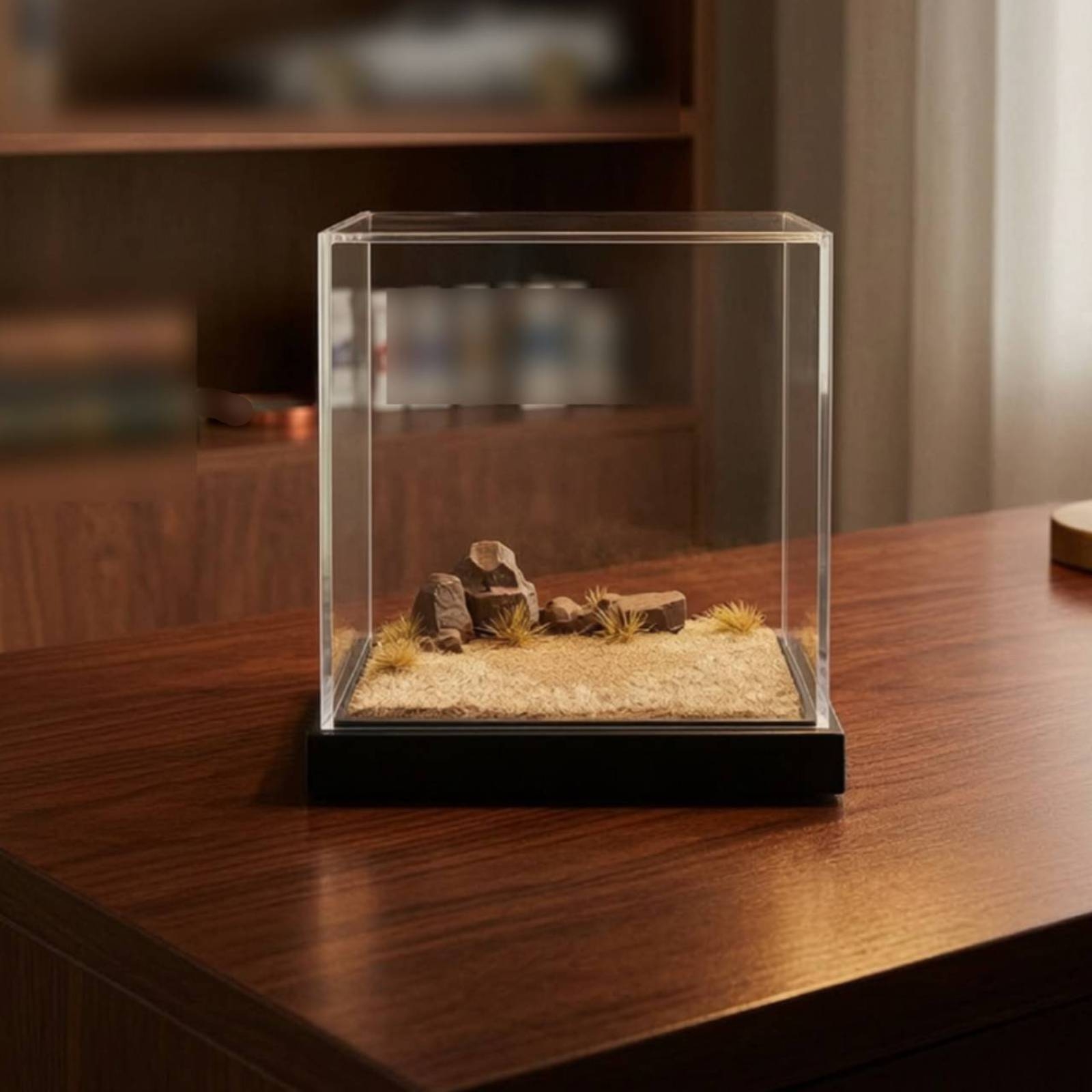 Miniatur-Szenenplattform, tran – Display Case Acrylic Bewertung und Preis