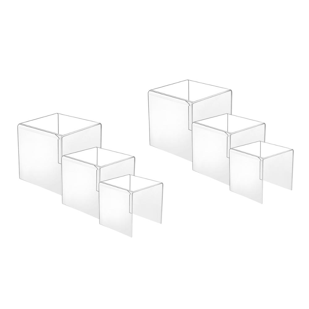 Transparente Acryl-Display-Stä – Display Risers Set Bewertung und Preis