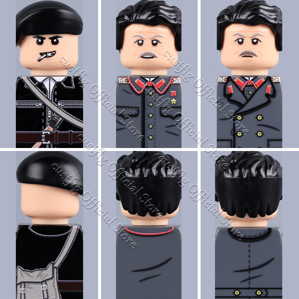 MOC Militär Sowjetische Soldat – Lego Minifigure Holder Bewertung und Preis