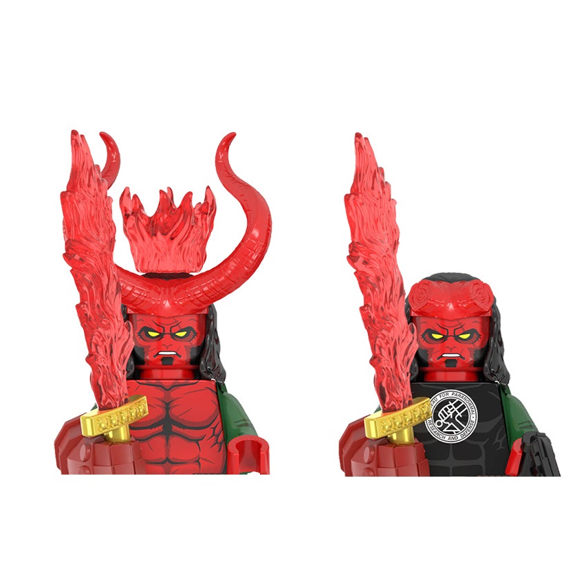 WM2422 WM2421 Hellboy Baustein – Building Block Mini Bewertung und Preis