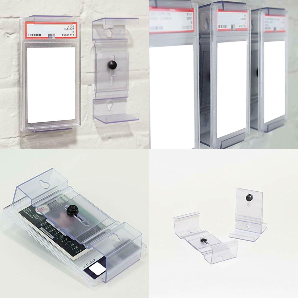 Wandmontierter Tischständer fü – Graded Card Display Bewertung und Preis