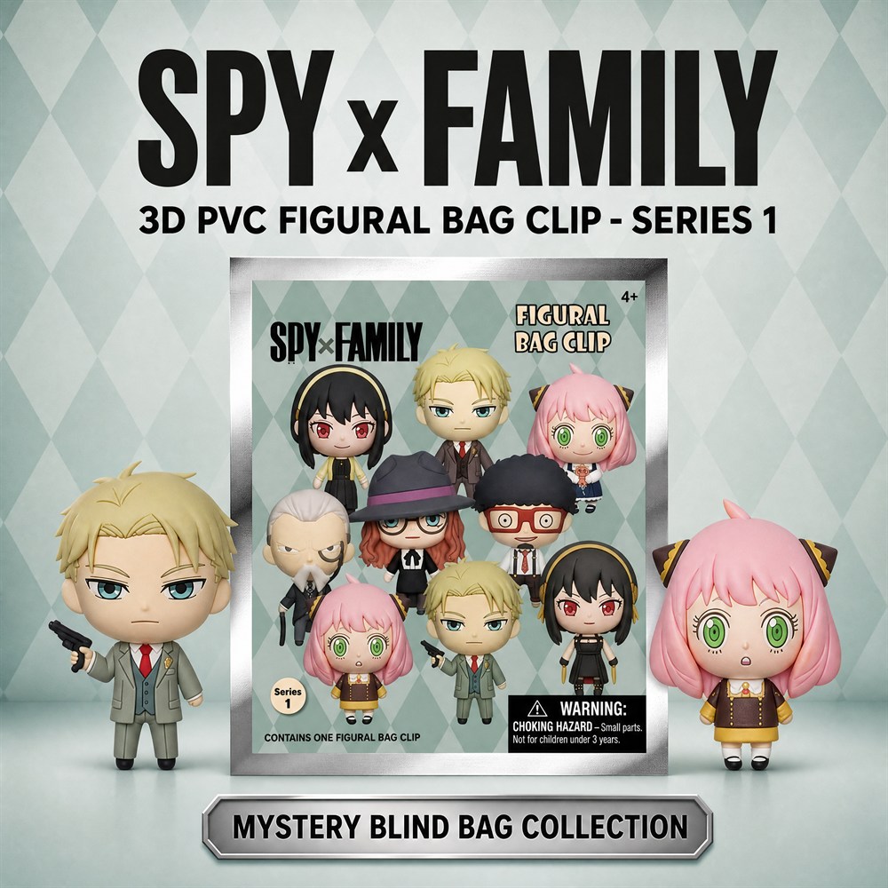 Spy x Family 3D PVC Taschencli – Mystery Box Blind Bag Bewertung und Preis