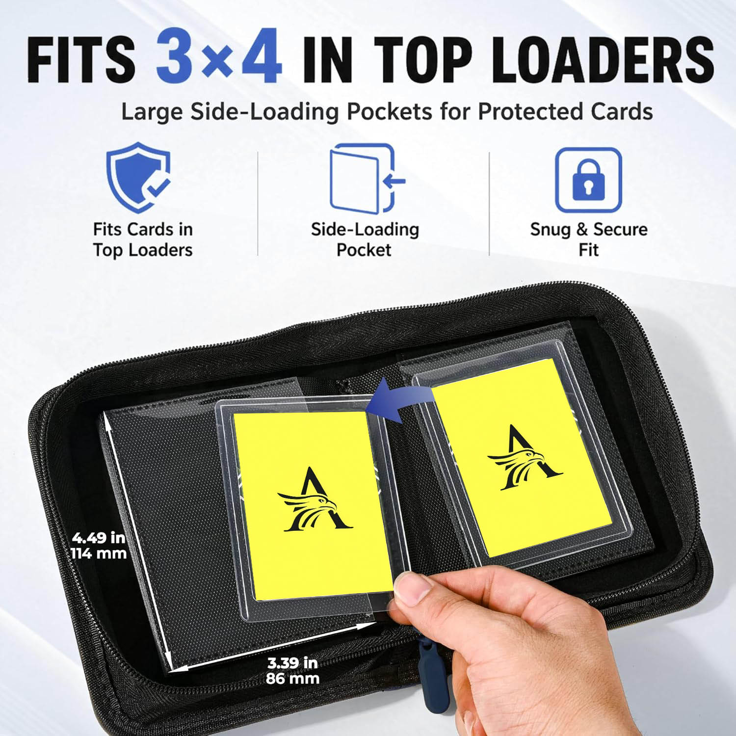 Top Loader Binder, 1 Tasche fü – Card Top Loader Bewertung und Preis