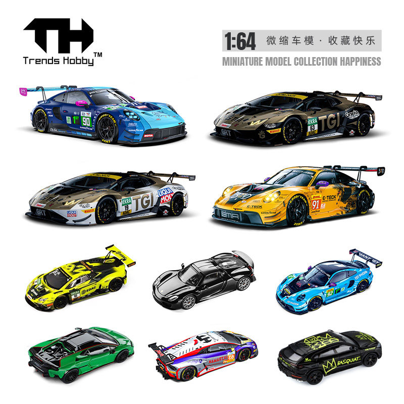 TH 1/64 Porsche 911 GT3 R LeMa – Die Cast Car 1 64 Bewertung und Preis