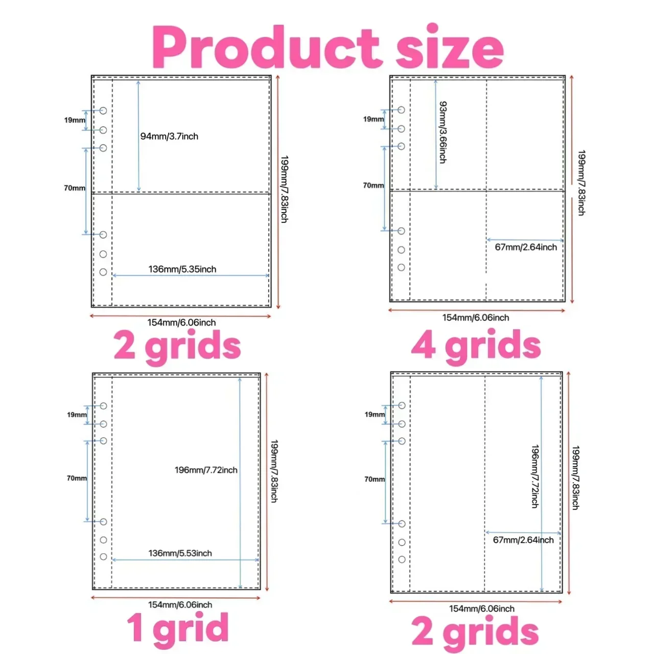 1-4 Fächer Transparente Fotoka – Trading Card Binder Bewertung und Preis