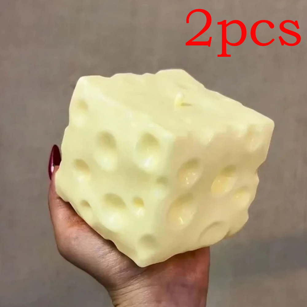 ◑ Jumbo Käse-Würfel Stressball – Fidget Cube Original Bewertung und Preis