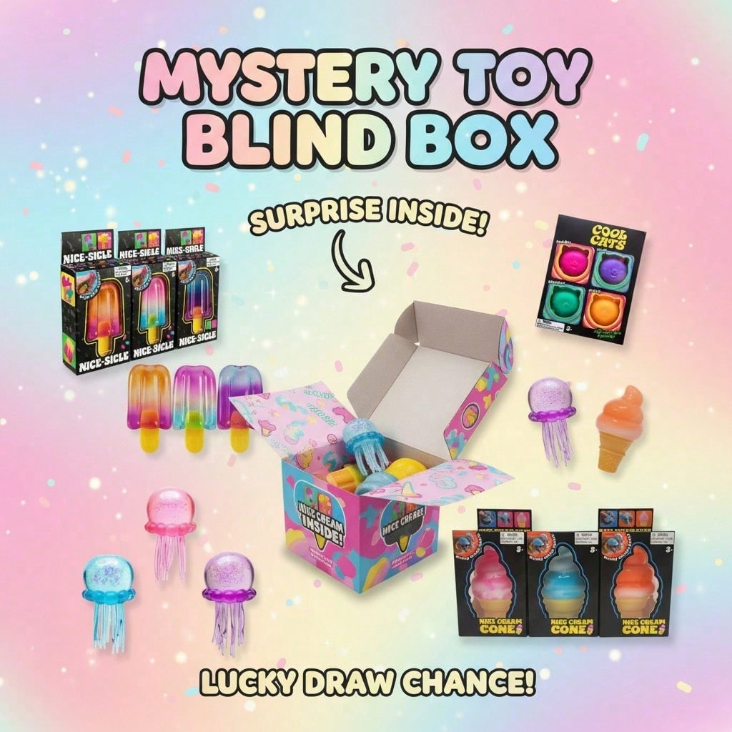 100+ Stück Sortierte Squishy-F – Mystery Box Blind Bag Bewertung und Preis