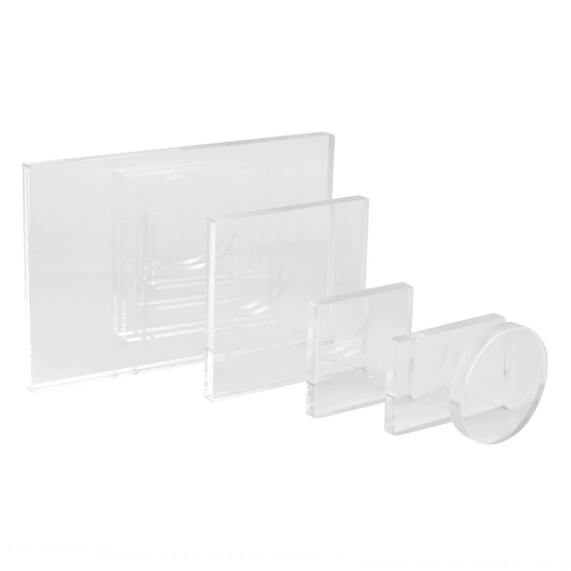 DT19 10-teiliges Set aus trans – Display Risers Set Bewertung und Preis