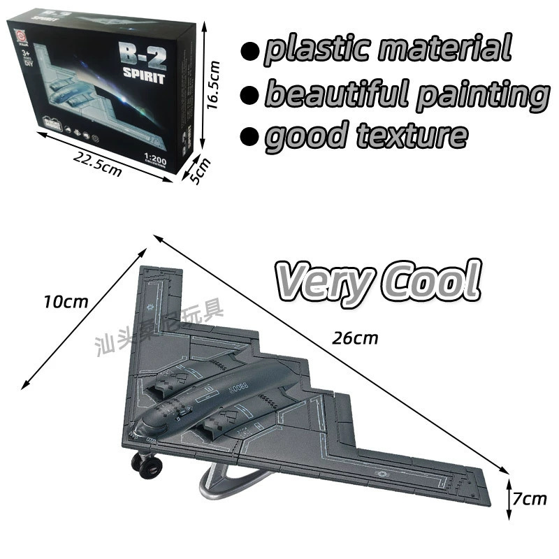 Flugzeug im Maßstab 1:200 US A – Model Airplane Plastic Bewertung und Preis