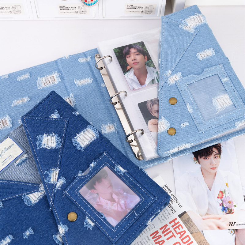 Großer A5 Distressed Denim Kar – Pokemon Binder Card Bewertung und Preis