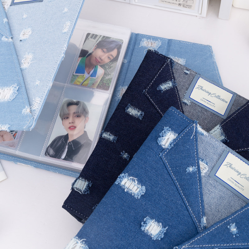 Großer A5 Distressed Denim Kar – Pokemon Binder Card Bewertung und Preis
