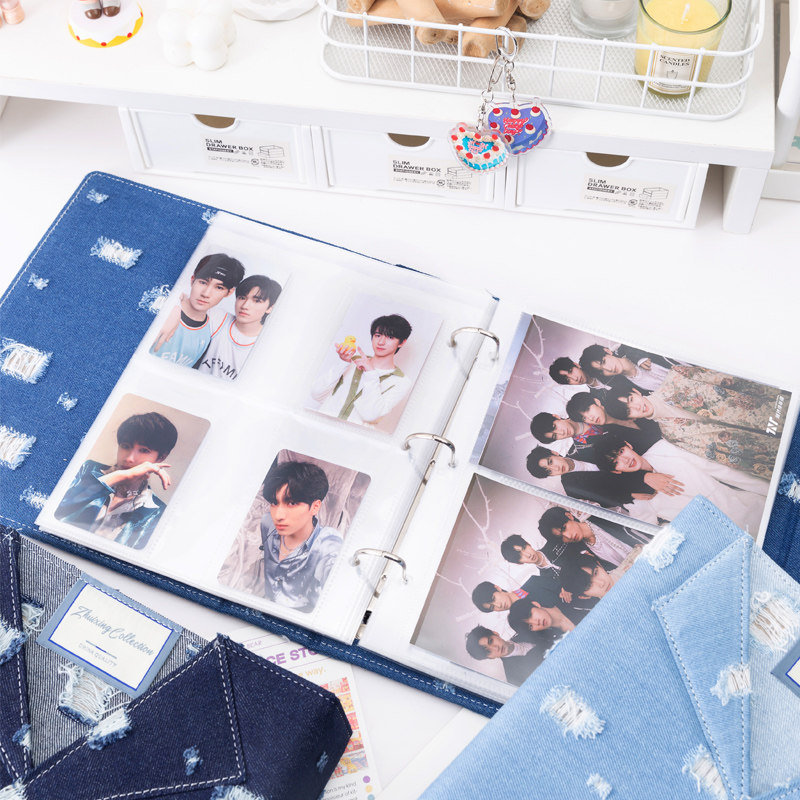 Großer A5 Distressed Denim Kar – Pokemon Binder Card Bewertung und Preis