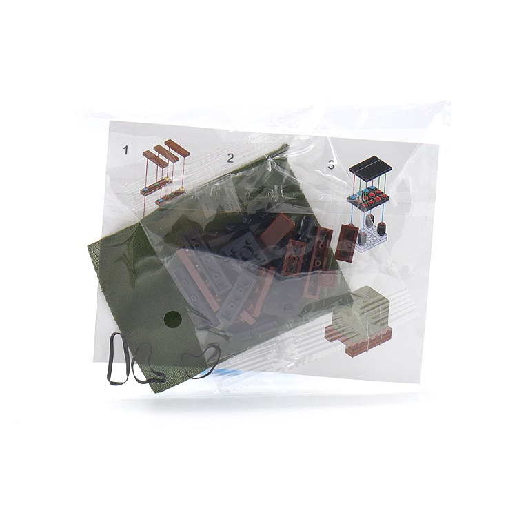 WW2 Military Air Drop Kiste Ba – Lego Minifigure Holder Bewertung und Preis