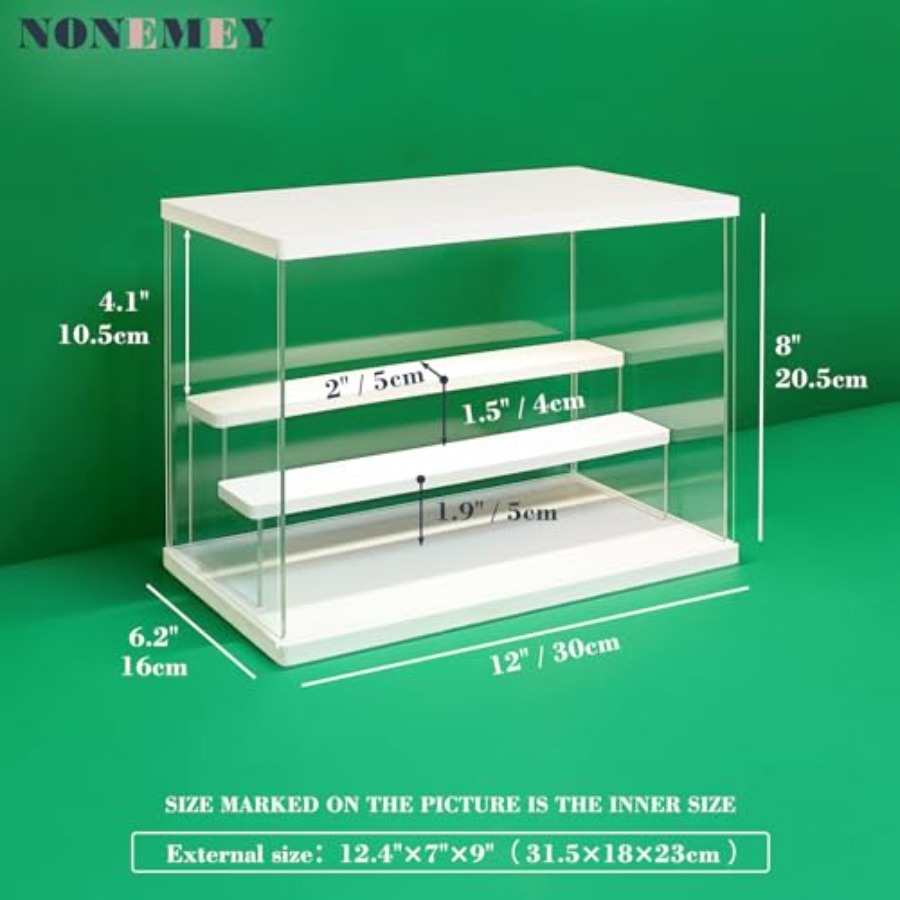 Transparente Acryl-Vitrine mit – Display Case Acrylic Bewertung und Preis