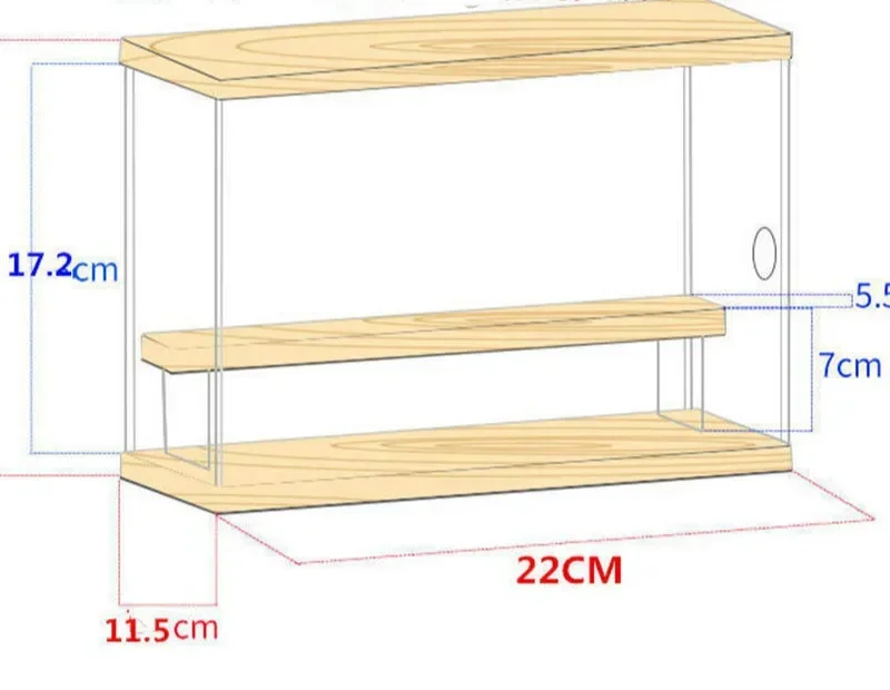 Acryl-Organizer für Cartoon-Fi – Display Case Acrylic Bewertung und Preis
