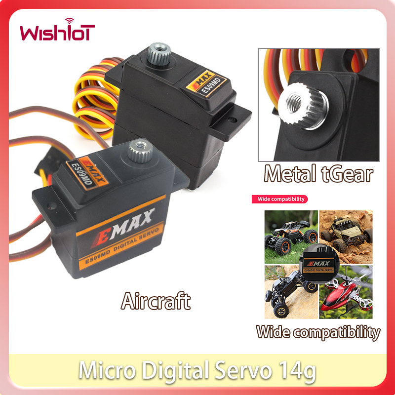 14g Micro Digital Servo ES09MD – Model Airplane Plastic Bewertung und Preis