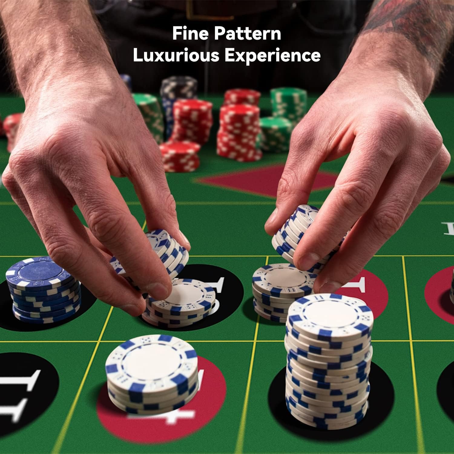 120x60cm Grüne Roulette-Gummi- – Graded Card Display Bewertung und Preis